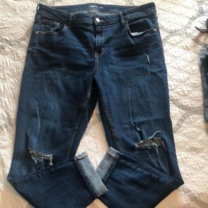 Old navy rock star super skinny jeans